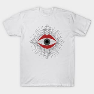 Surreal eye in the mouth T-Shirt